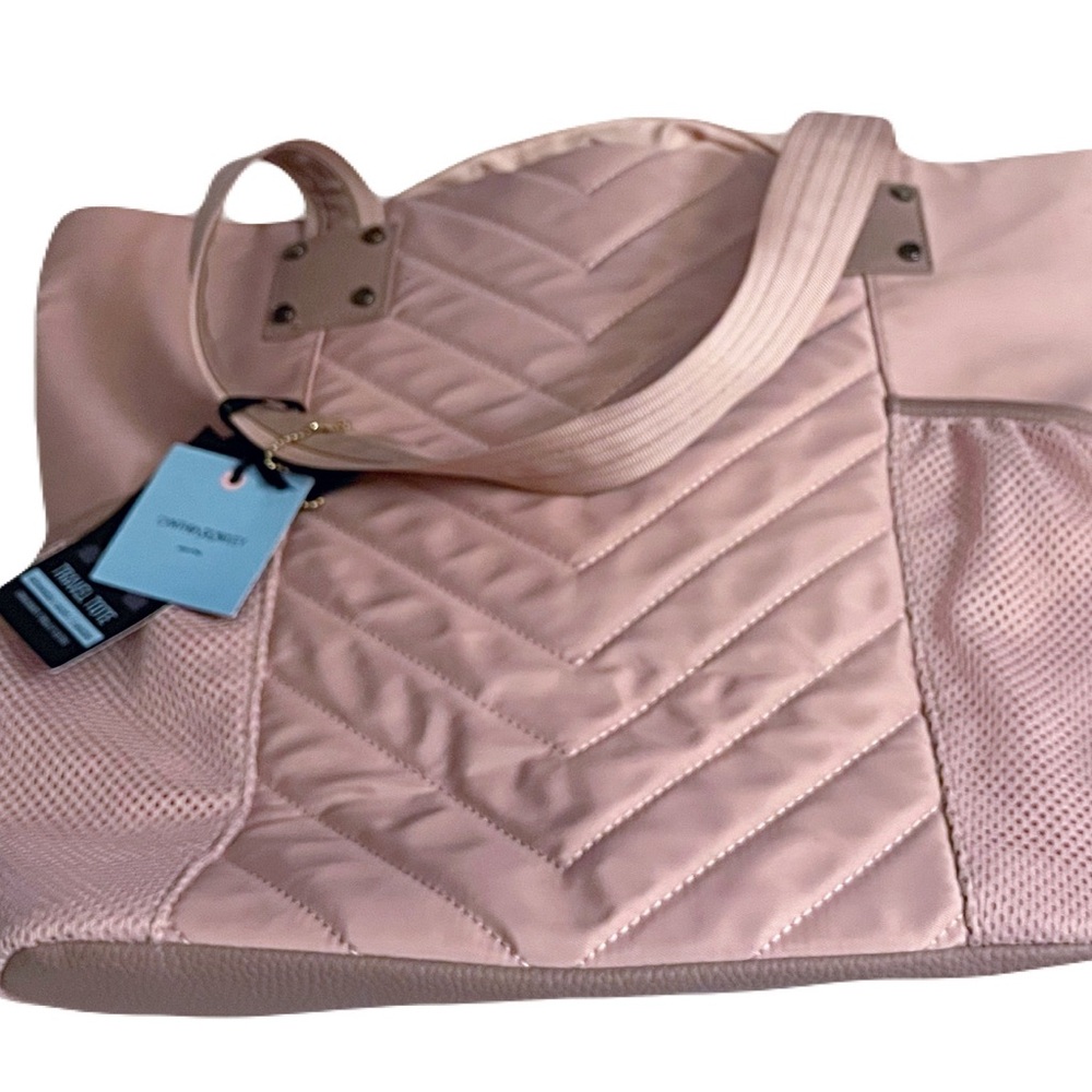 🆕 Cynthia Rowley Pink Travel Bag with Free bag inside